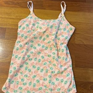 Pineapple nursing tank / size M / motherhood